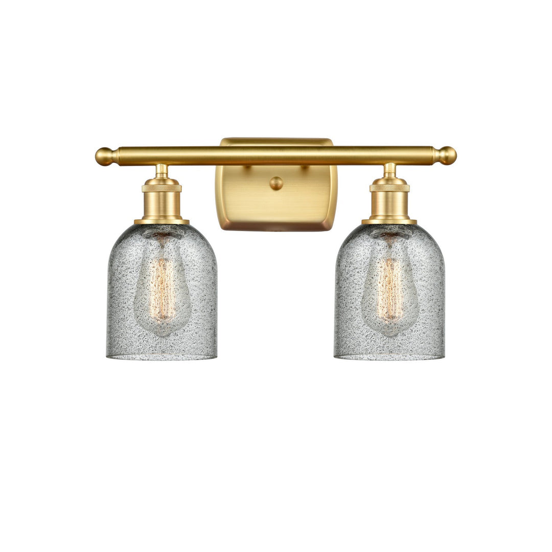 Innovations Ballston 516-2W-SG-G257 Bath Vanity Light 16 in. wide - Satin Gold