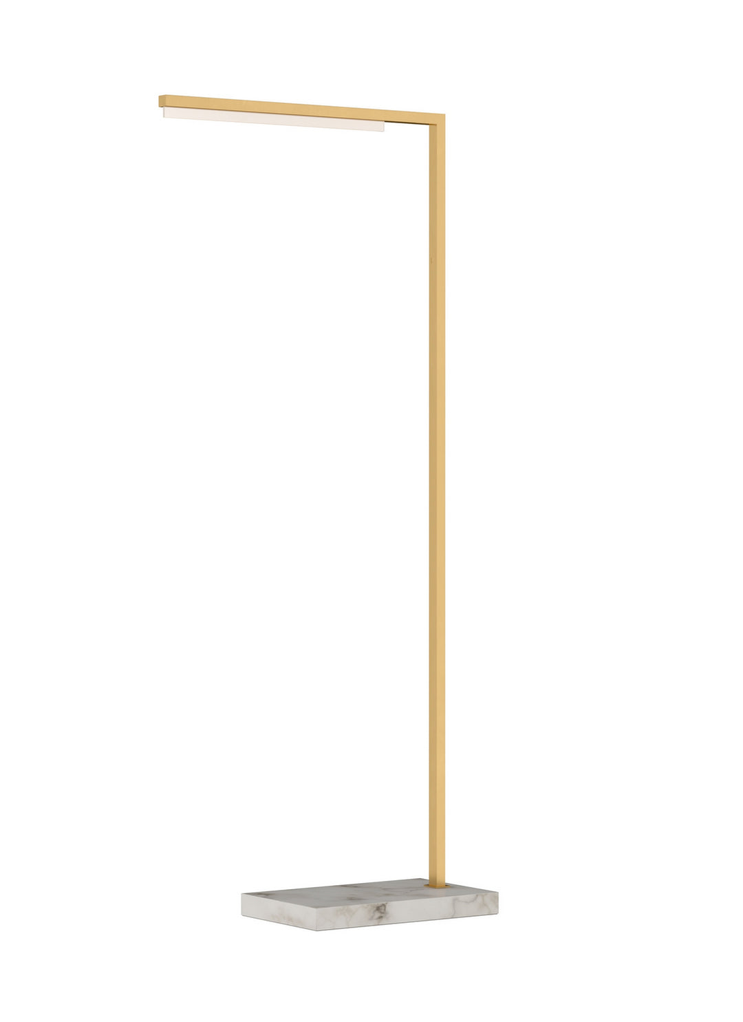 Visual Comfort Modern 700PRTKLE43NB-LED927 Klee Led Floor Lamp Lamp Brass