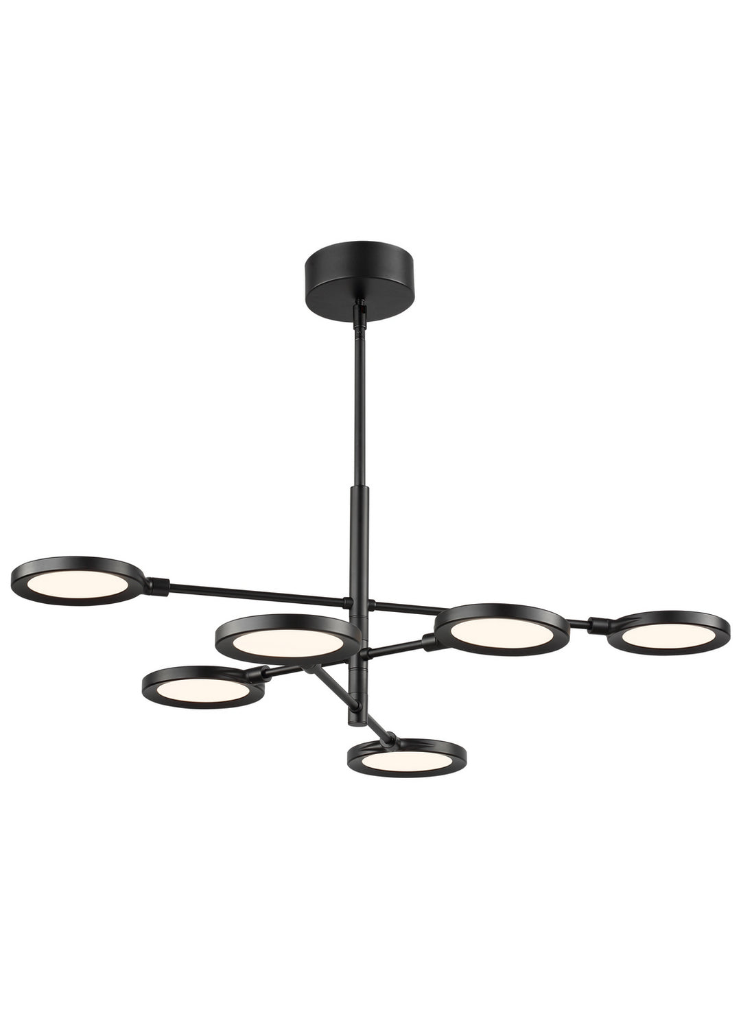 Visual Comfort Modern Spectica 700SPCTB-LED930 Pendant Light - Matte Black