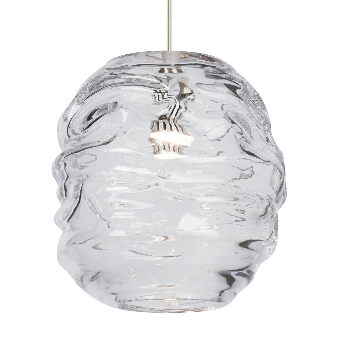 Visual Comfort Modern Audra 700TDADRCS-LEDS930 Pendant Light - Satin Nickel