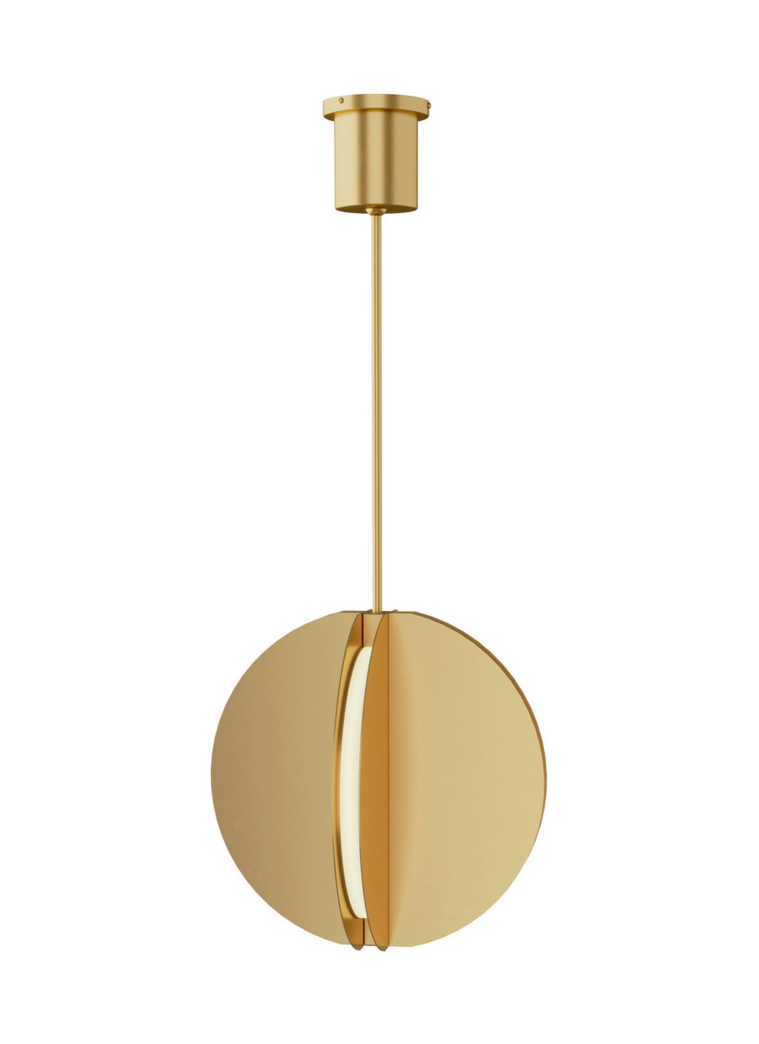 Visual Comfort Modern Bau 700TDBAU18NB-LED930 Pendant Light - Natural Brass