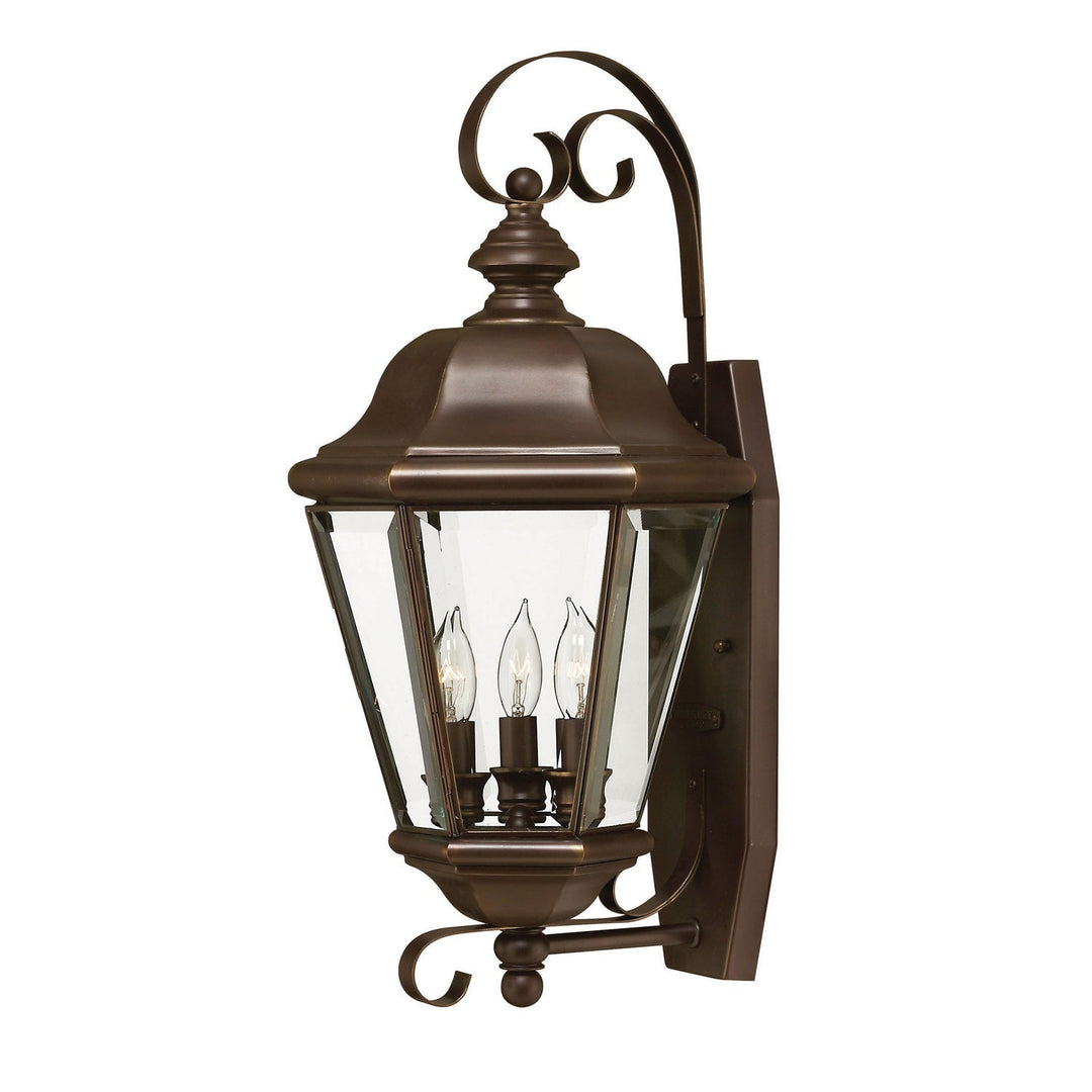 Hinkley Lighting 2426CB Clifton Park Led Wall Mount Outdoor Copper/Antique/Verde