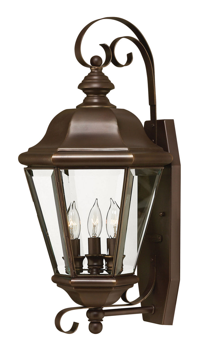 Hinkley Lighting 2426CB Clifton Park Led Wall Mount Outdoor Copper/Antique/Verde