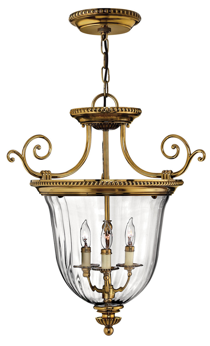 Hinkley Cambridge 3613BB Pendant Light - Burnished Brass