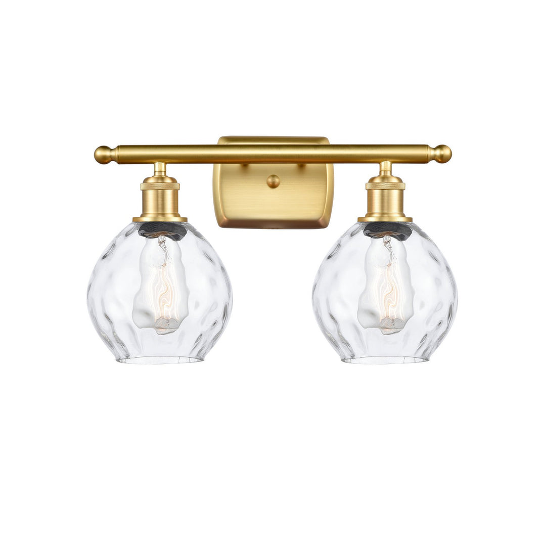 Innovations Ballston 516-2W-SG-G362 Bath Vanity Light 16 in. wide - Satin Gold