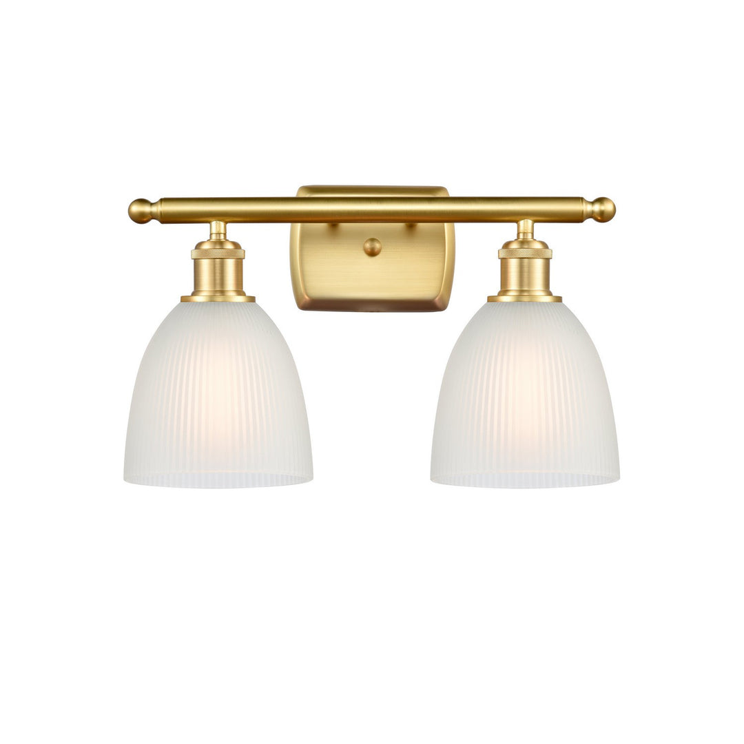 Innovations Ballston 516-2W-SG-G381 Bath Vanity Light 16 in. wide - Satin Gold