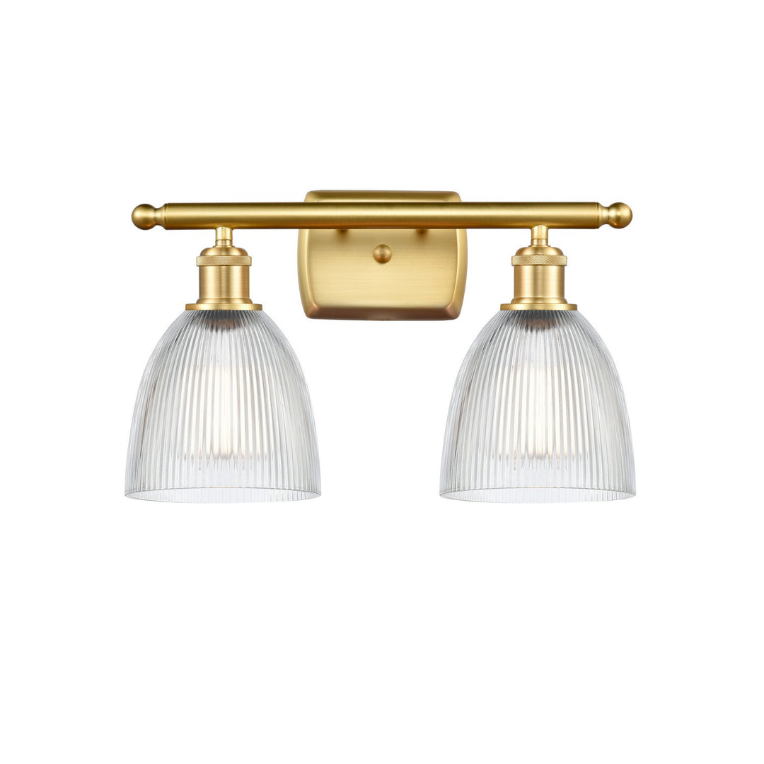 Innovations Ballston 516-2W-SG-G382 Bath Vanity Light 16 in. wide - Satin Gold