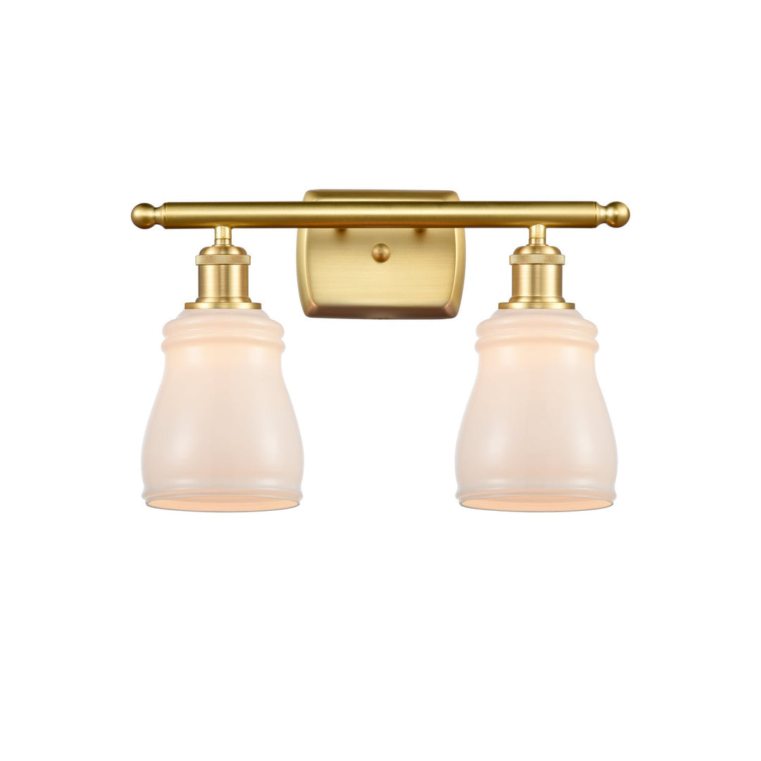 Innovations Ballston 516-2W-SG-G391 Bath Vanity Light 16 in. wide - Satin Gold