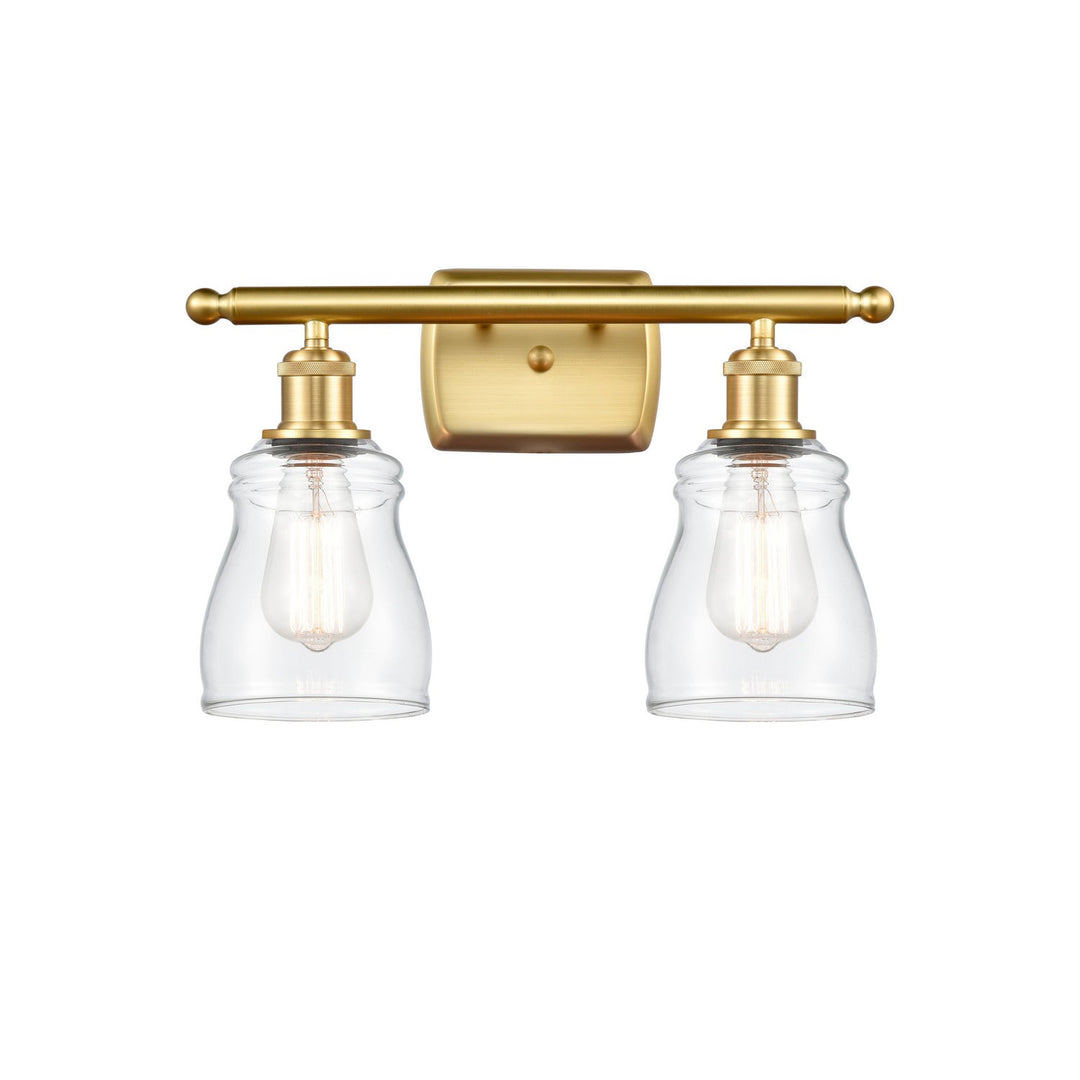 Innovations Ballston 516-2W-SG-G392 Bath Vanity Light 16 in. wide - Satin Gold