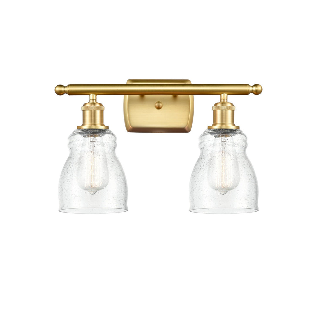 Innovations Ballston 516-2W-SG-G394 Bath Vanity Light 16 in. wide - Satin Gold