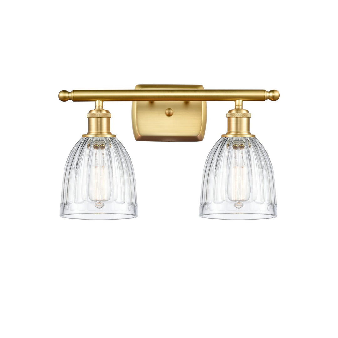 Innovations Ballston 516-2W-SG-G442 Bath Vanity Light 16 in. wide - Satin Gold