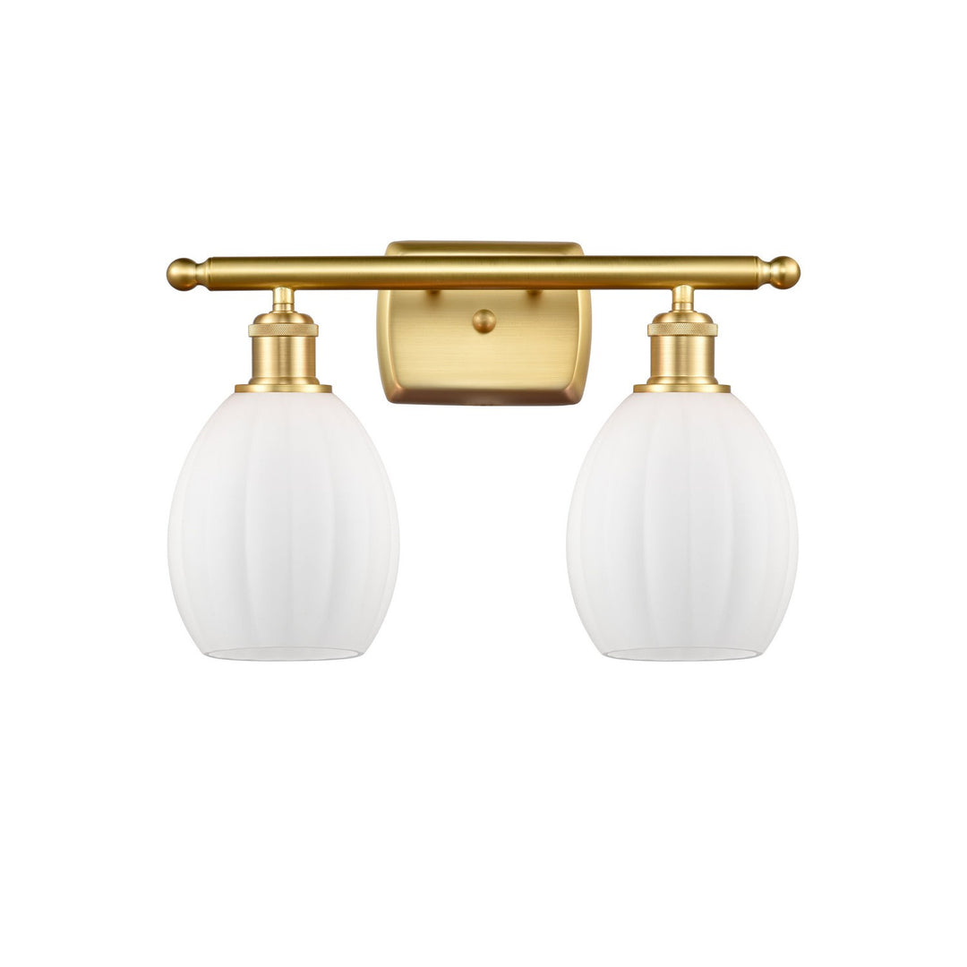 Innovations Ballston 516-2W-SG-G81 Bath Vanity Light 16 in. wide - Satin Gold