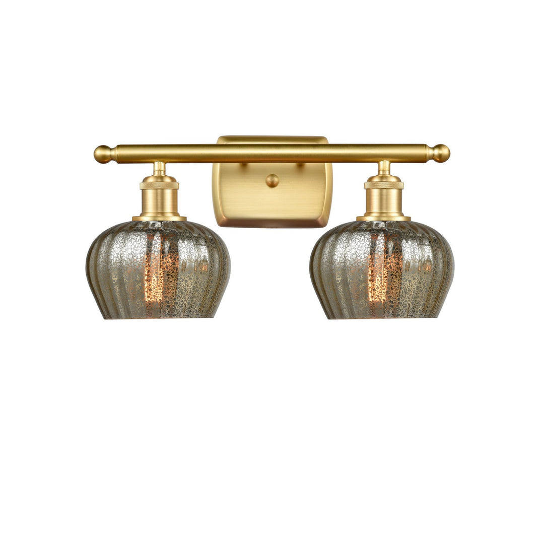 Innovations Ballston 516-2W-SG-G96 Bath Vanity Light 16 in. wide - Satin Gold