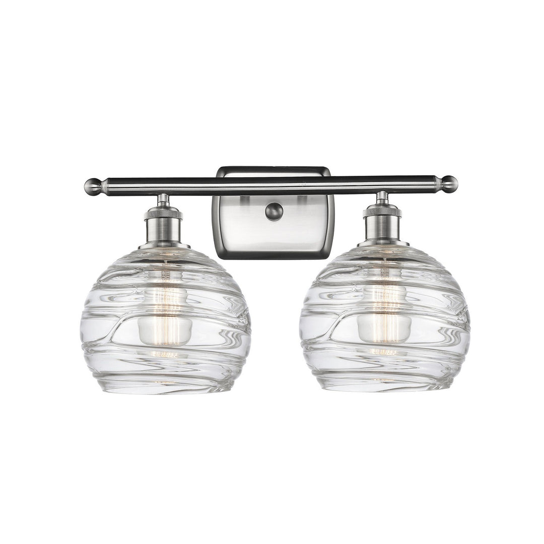 Innovations Ballston 516-2W-SN-G1213-8 Bath Vanity Light 18 in. wide - Brushed Satin Nickel