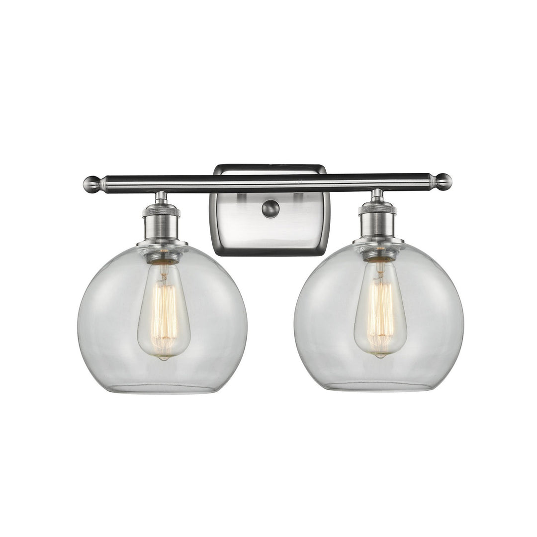 Innovations Ballston 516-2W-SN-G122-LED Bath Vanity Light 16 in. wide - Brushed Satin Nickel