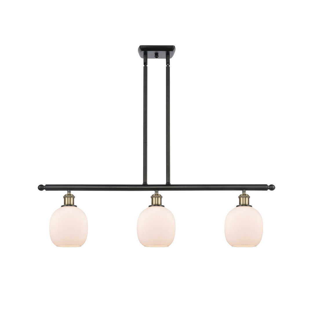 Innovations Ballston 516-3I-BAB-G101 Pendant Light - Black Antique Brass