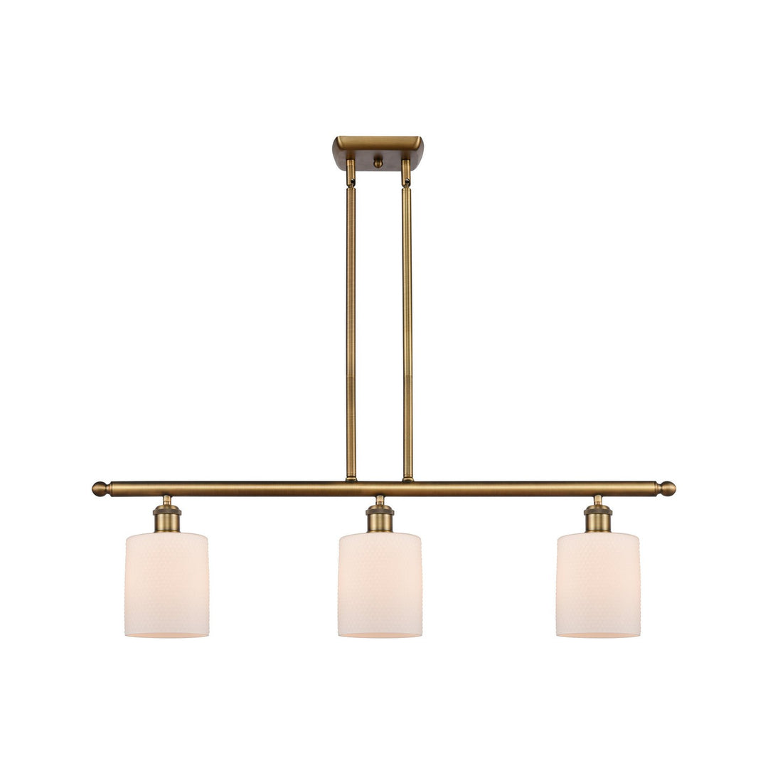 Innovations Ballston 516-3I-BB-G111 Pendant Light - Brushed Brass