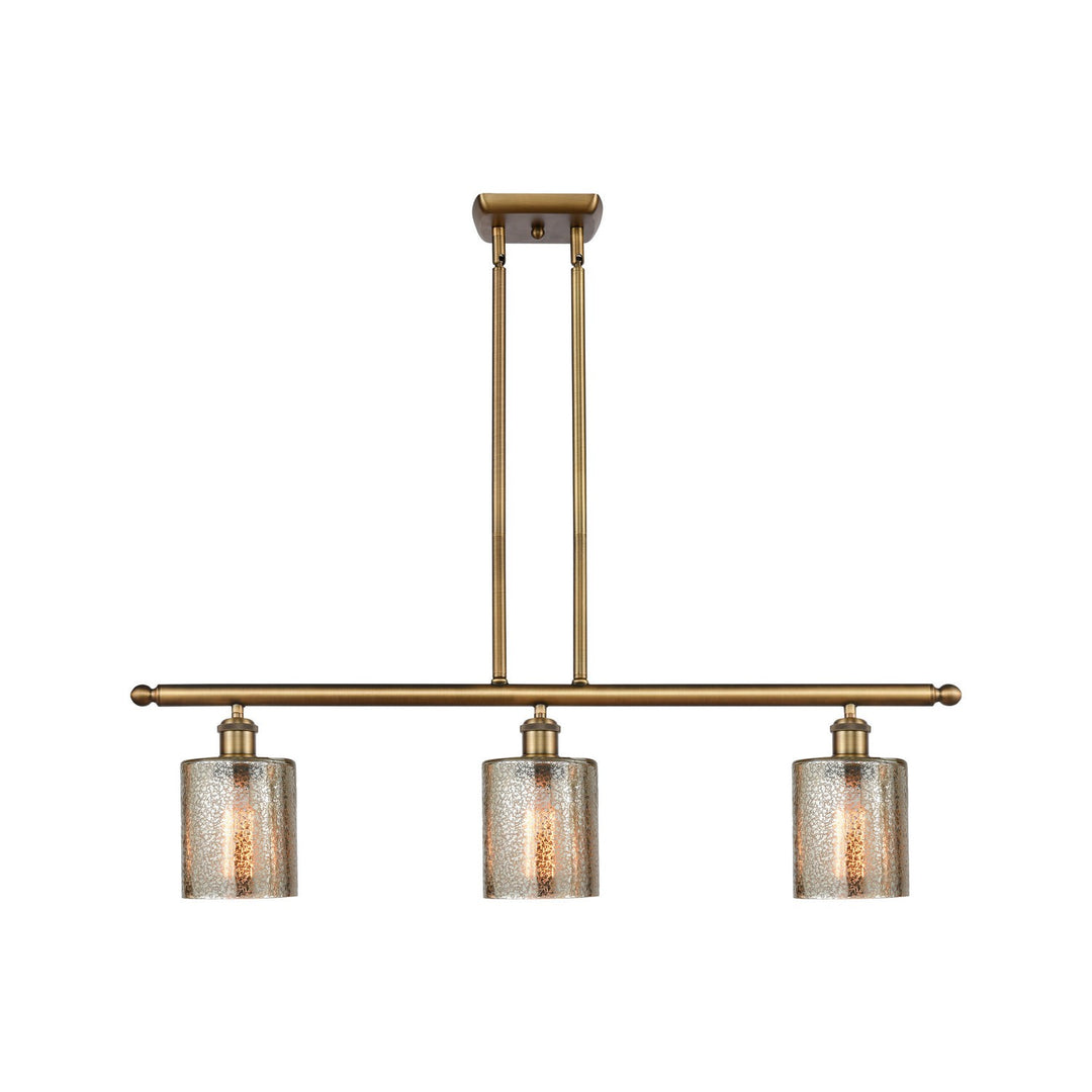 Innovations Ballston 516-3I-BB-G116 Pendant Light - Brushed Brass