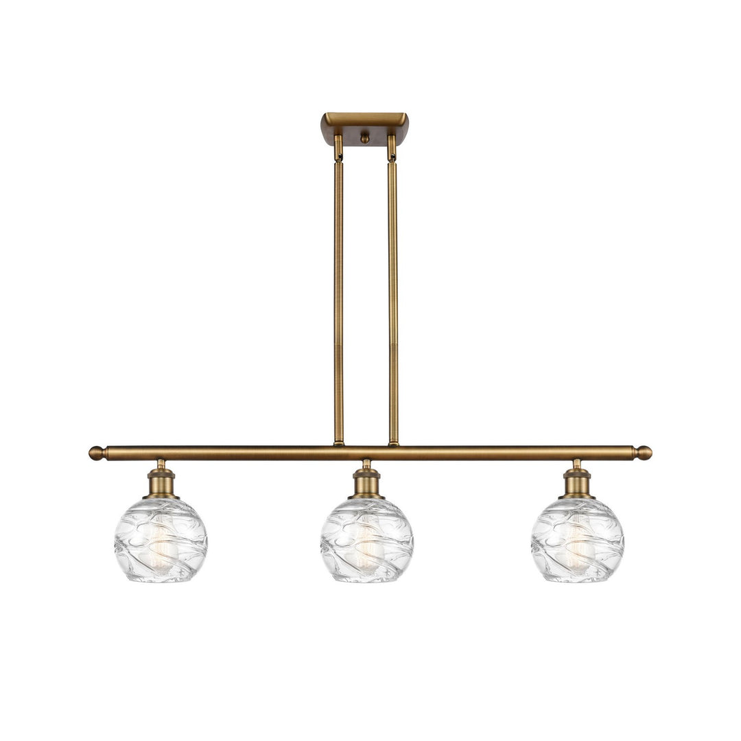 Innovations Ballston 516-3I-BB-G1213-6 Pendant Light - Brushed Brass
