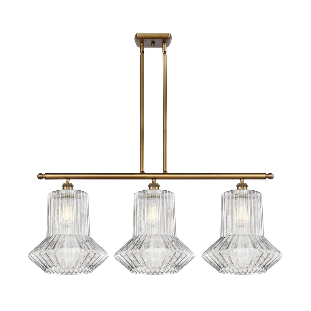 Innovations Ballston 516-3I-BB-G212 Pendant Light - Brushed Brass