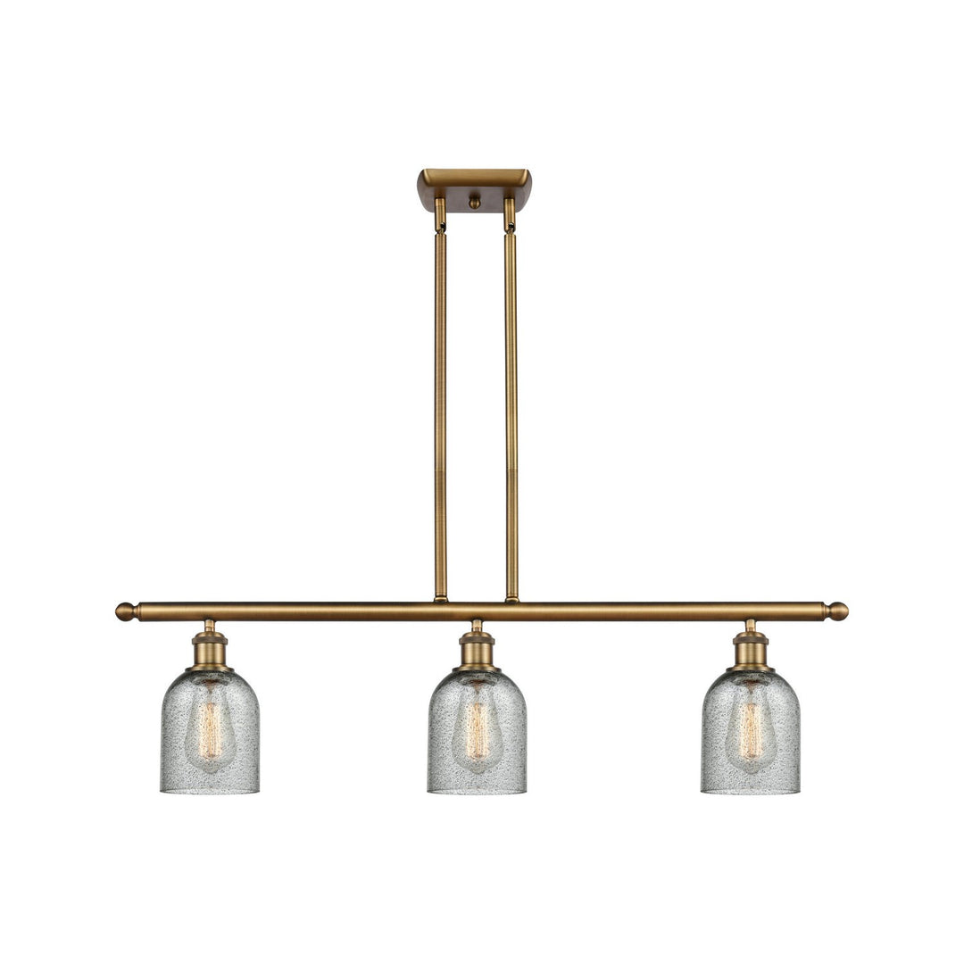 Innovations Ballston 516-3I-BB-G257 Pendant Light - Brushed Brass