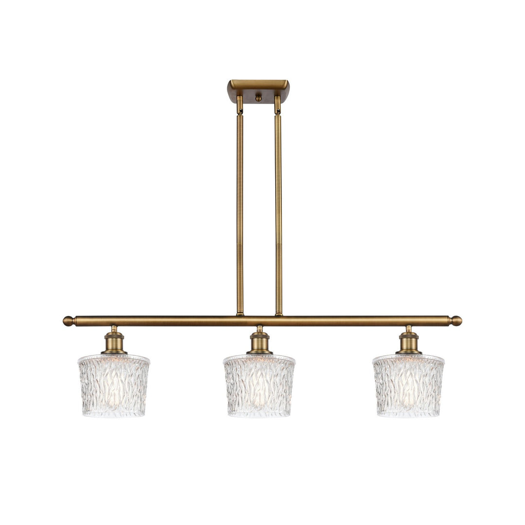 Innovations Ballston 516-3I-BB-G402 Pendant Light - Brushed Brass
