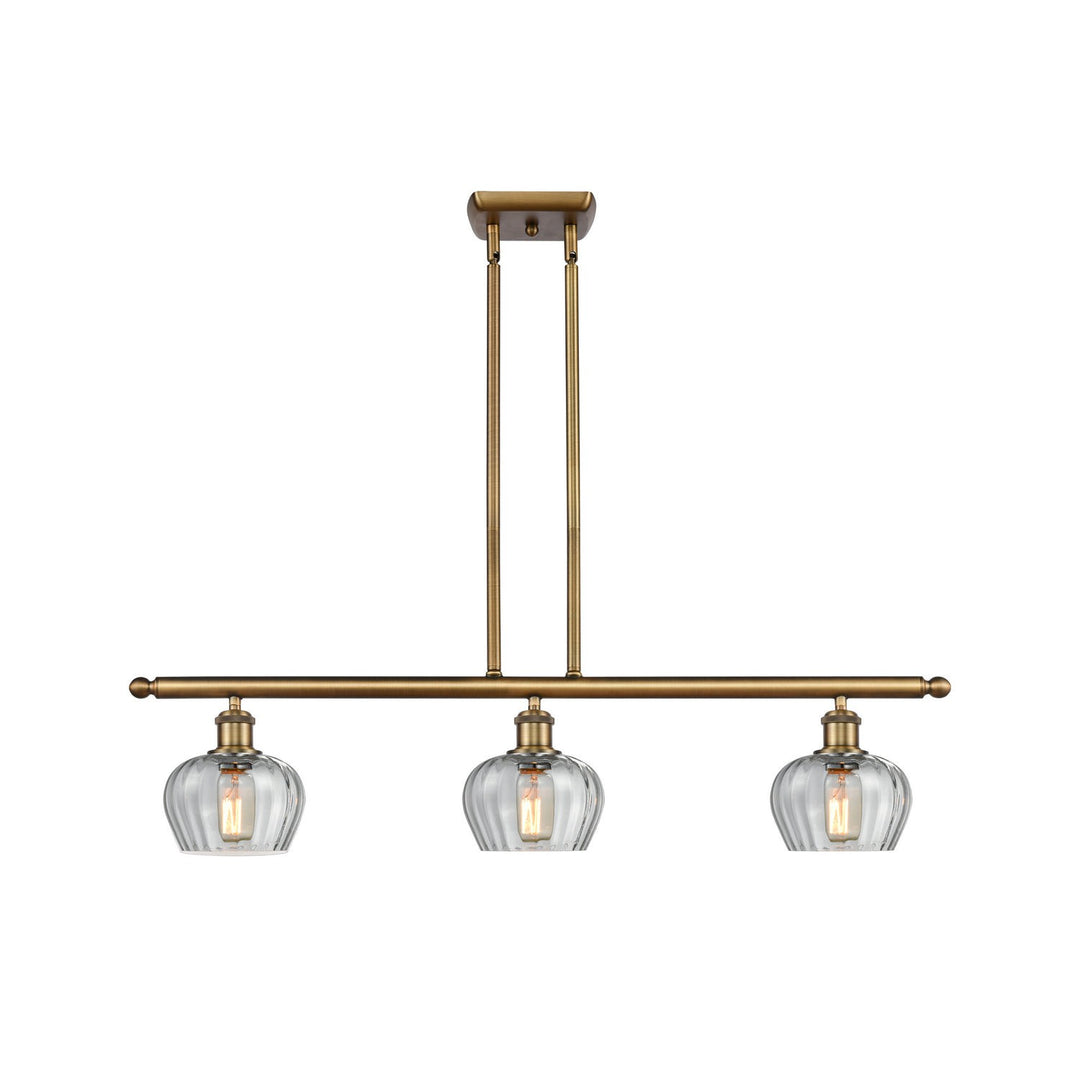 Innovations Ballston 516-3I-BB-G92 Pendant Light - Brushed Brass