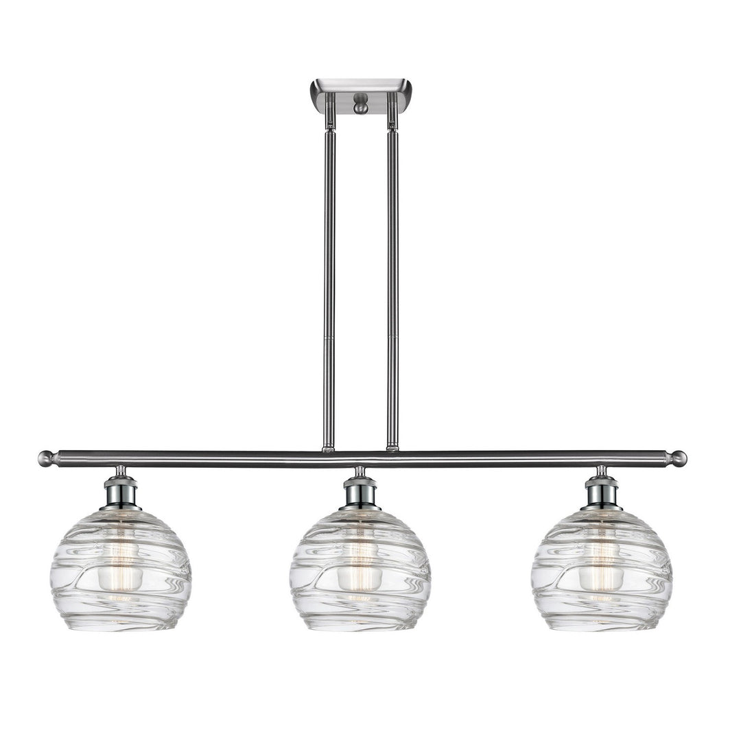 Innovations Ballston 516-3I-SN-G1213-8 Pendant Light - Brushed Satin Nickel