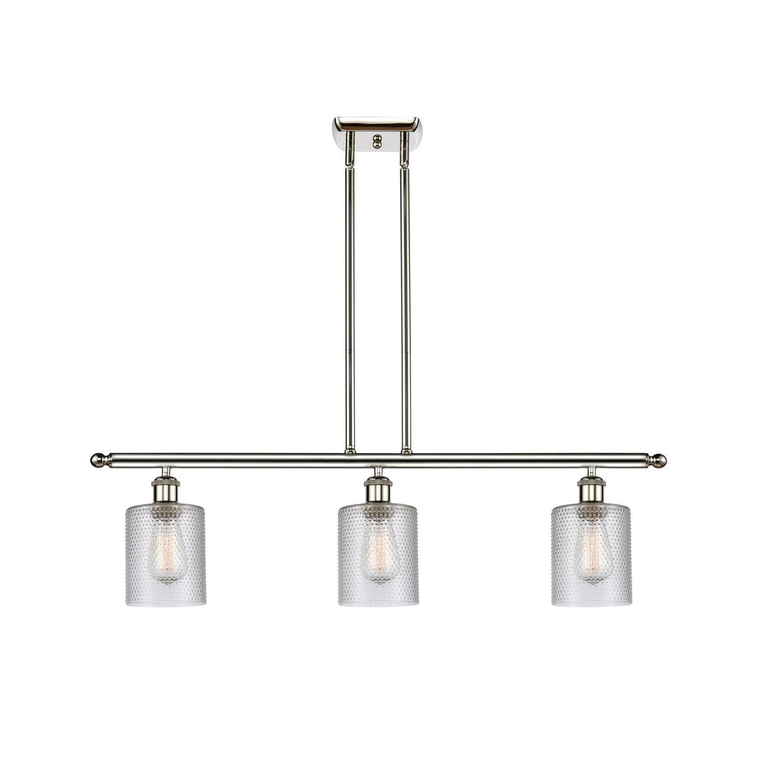 Innovations Ballston 516-3I-PN-G112 Pendant Light - Polished Nickel