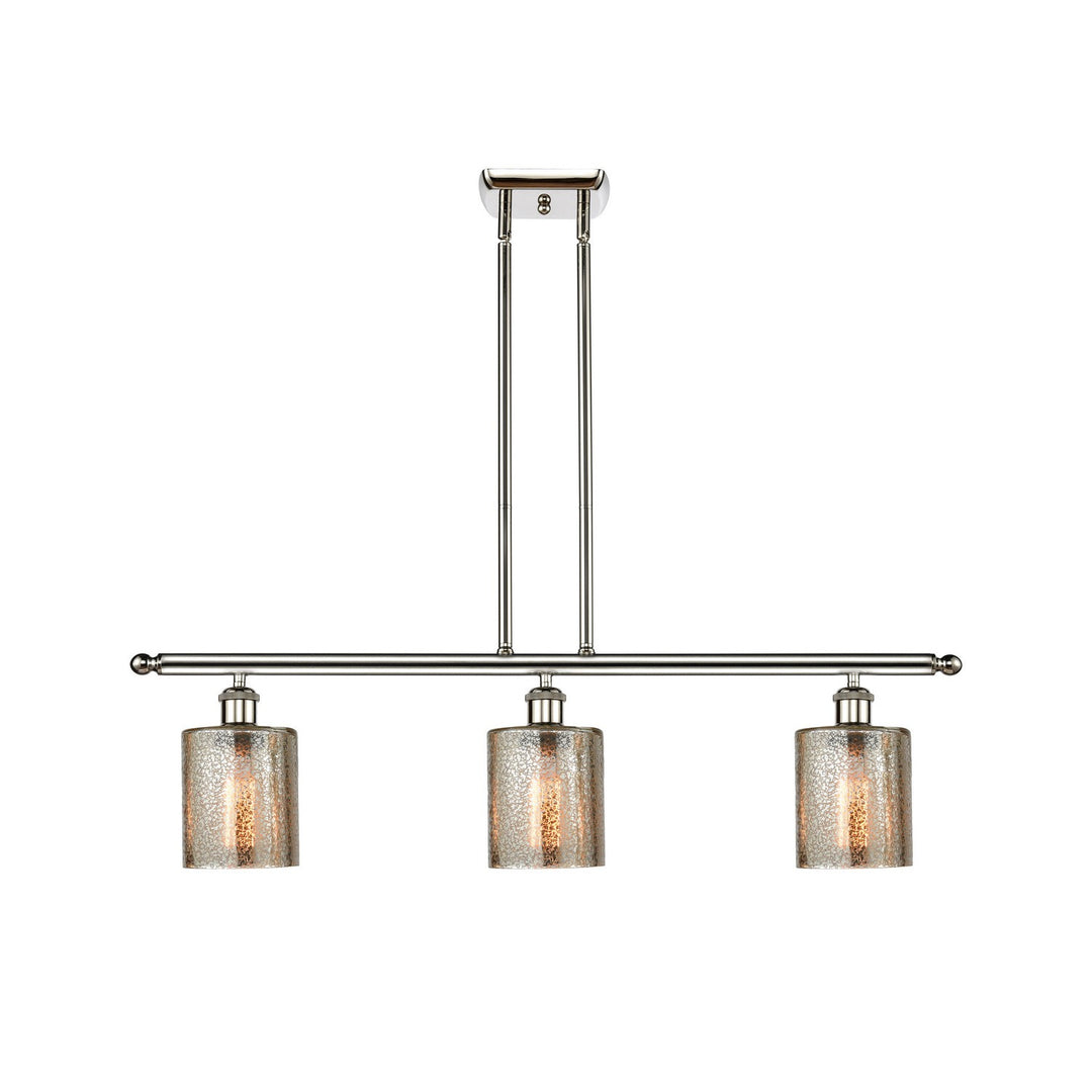 Innovations Ballston 516-3I-PN-G116 Pendant Light - Polished Nickel