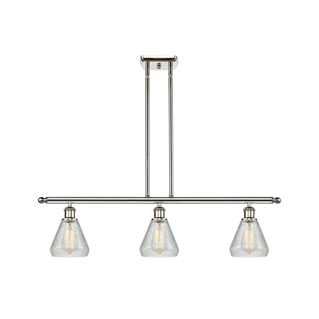 Innovations Ballston 516-3I-PN-G275 Pendant Light - Polished Nickel