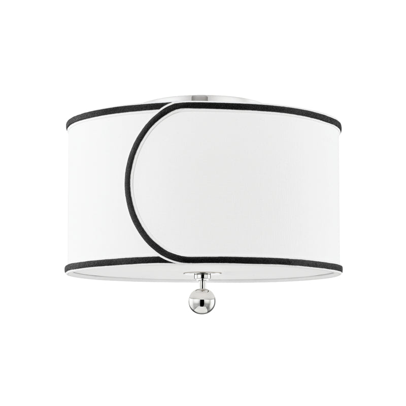 Mitzi Zara H381602-PN Ceiling Light - Polished Nickel