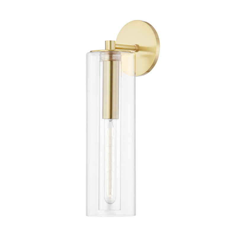 Mitzi Belinda H415101B-AGB Wall Sconce Light - Aged Brass