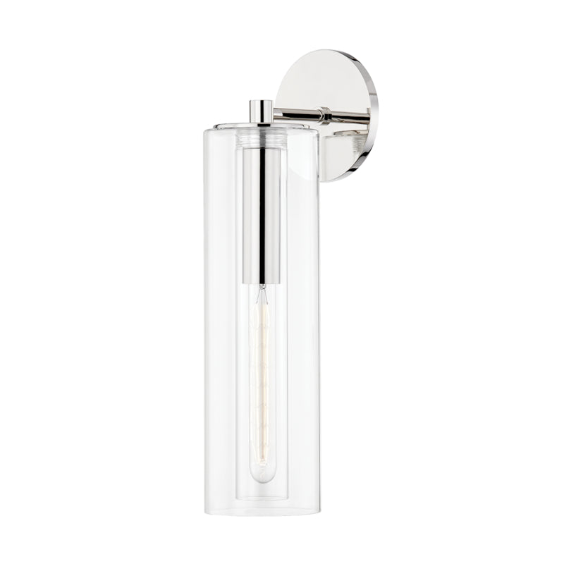 Mitzi Belinda H415101B-PN Wall Sconce Light - Polished Nickel