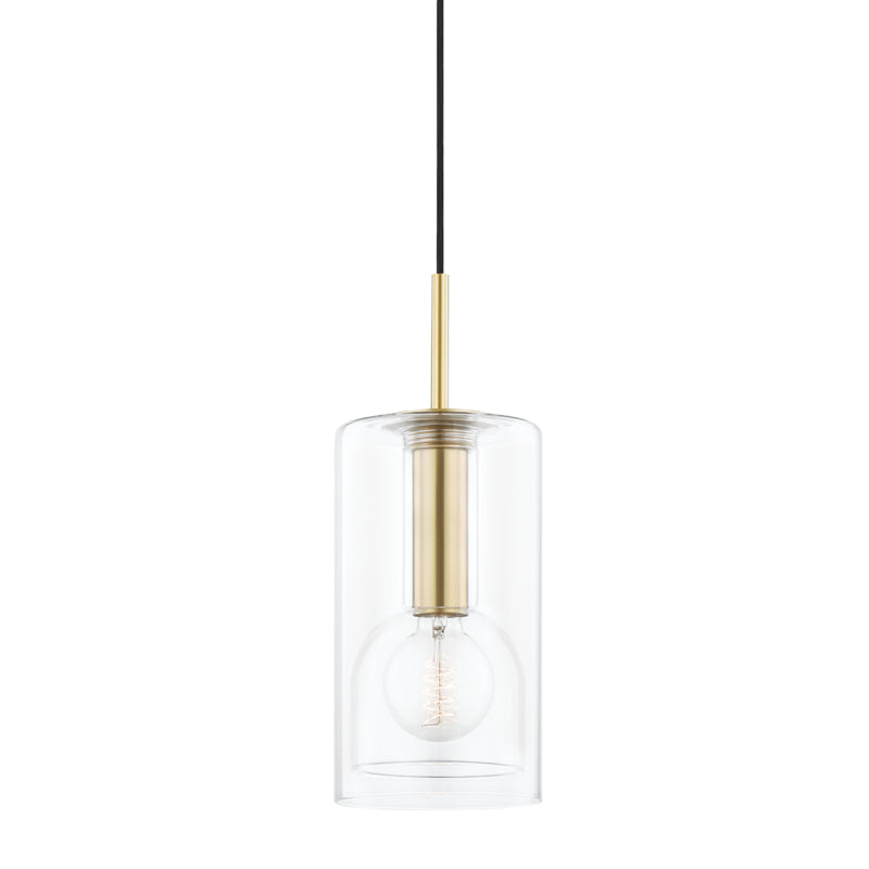 Mitzi Belinda H415701A-AGB Pendant Light - Aged Brass