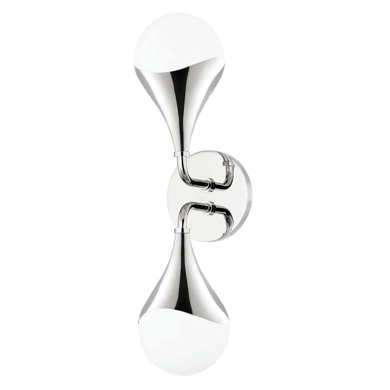 Mitzi Ariana H416302-PN Wall Sconce Light - Polished Nickel