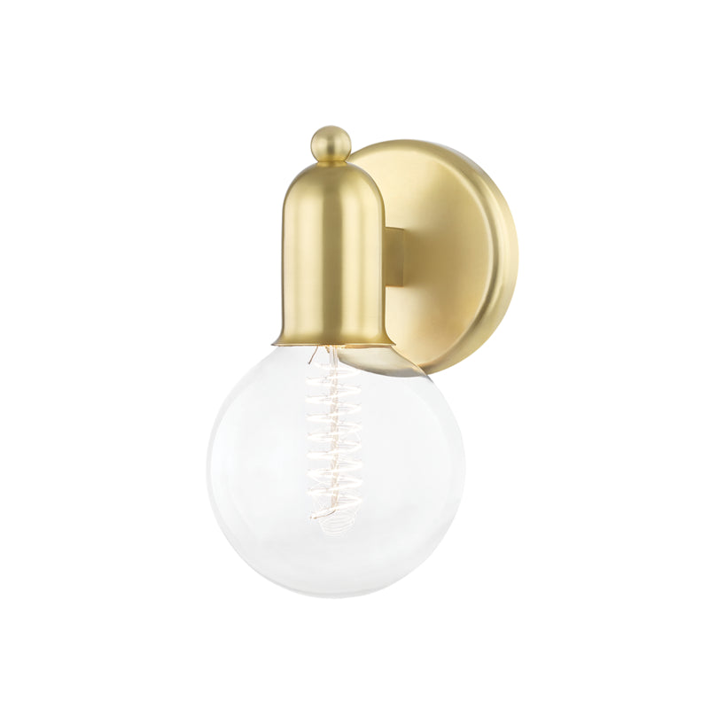 Mitzi Bryce H419301-AGB Wall Sconce Light - Aged Brass