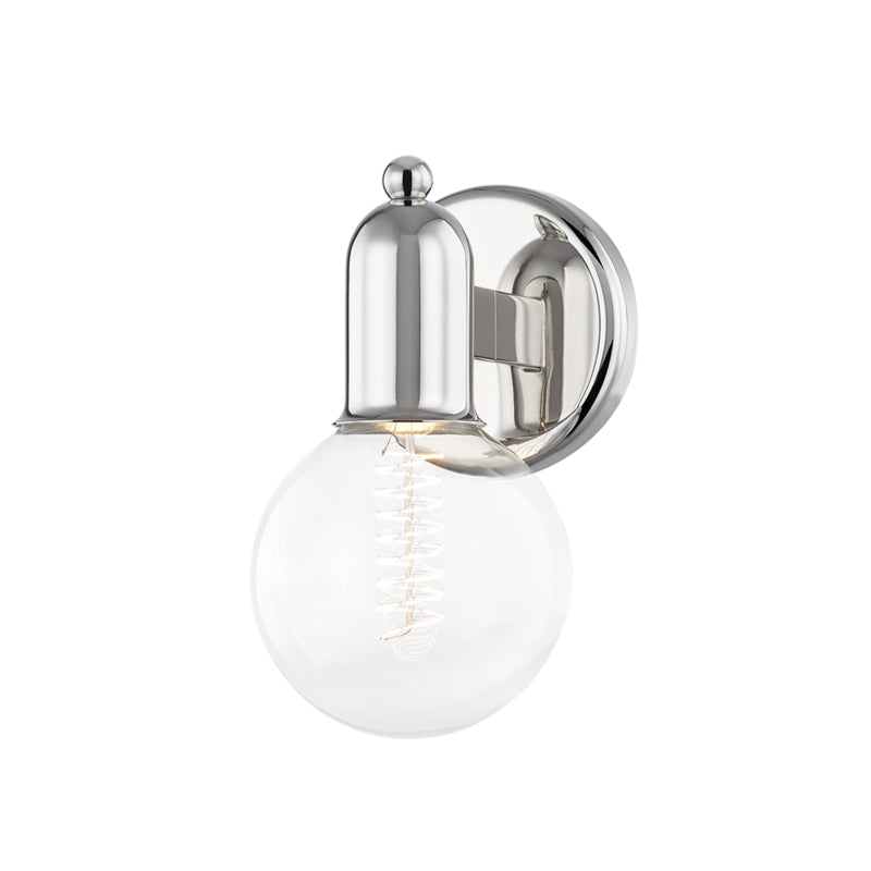 Mitzi Bryce H419301-PN Wall Sconce Light - Polished Nickel