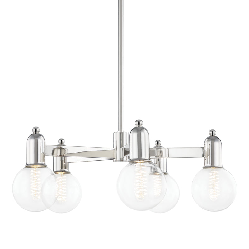 Mitzi Bryce H419805-PN Chandelier Light - Polished Nickel