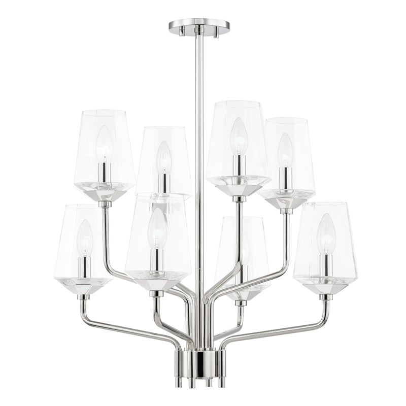 Mitzi Kayla H420808-PN Chandelier Light - Polished Nickel