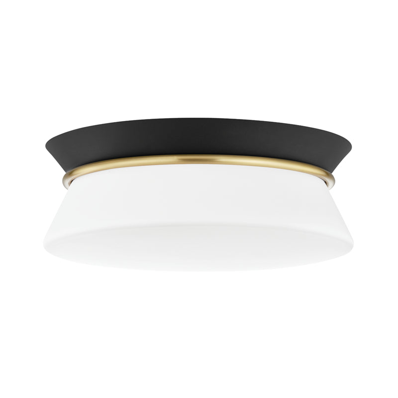 Mitzi Cath H425502-AGB/BK Ceiling Light - Aged Brass/Black