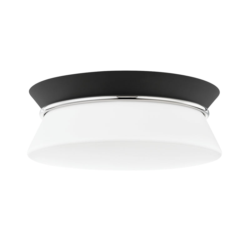 Mitzi Cath H425502-PN/BK Ceiling Light - Polished Nickel/Black