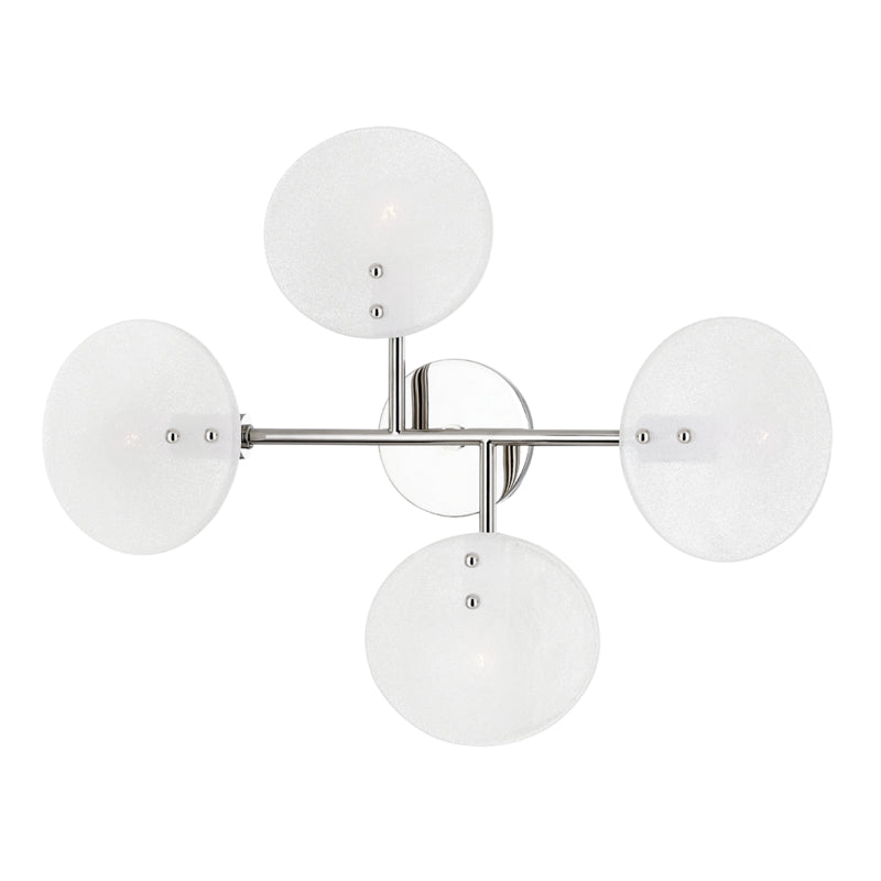 Mitzi Giselle H428604-PN Wall Sconce Light - Polished Nickel