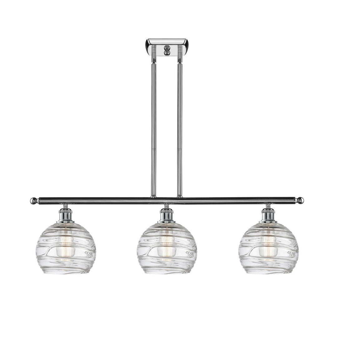 Innovations Ballston 516-3I-PC-G1213-8 Pendant Light - Polished Chrome