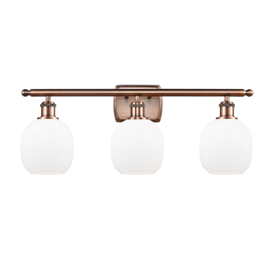 Innovations Ballston 516-3W-AC-G101 Bath Vanity Light 26 in. wide - Antique Copper