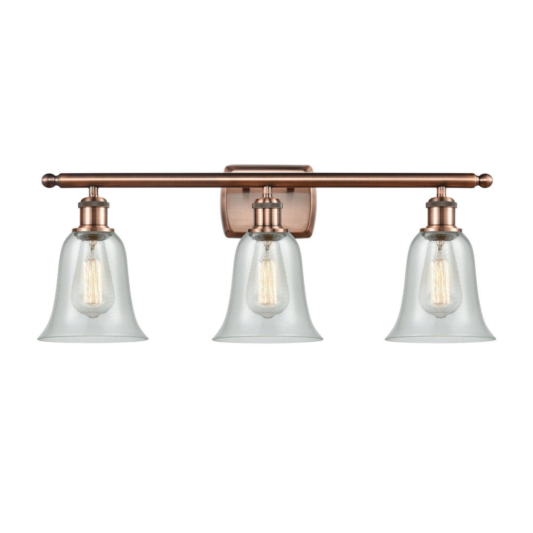 Innovations Ballston 516-3W-AC-G2812 Bath Vanity Light 26 in. wide - Antique Copper