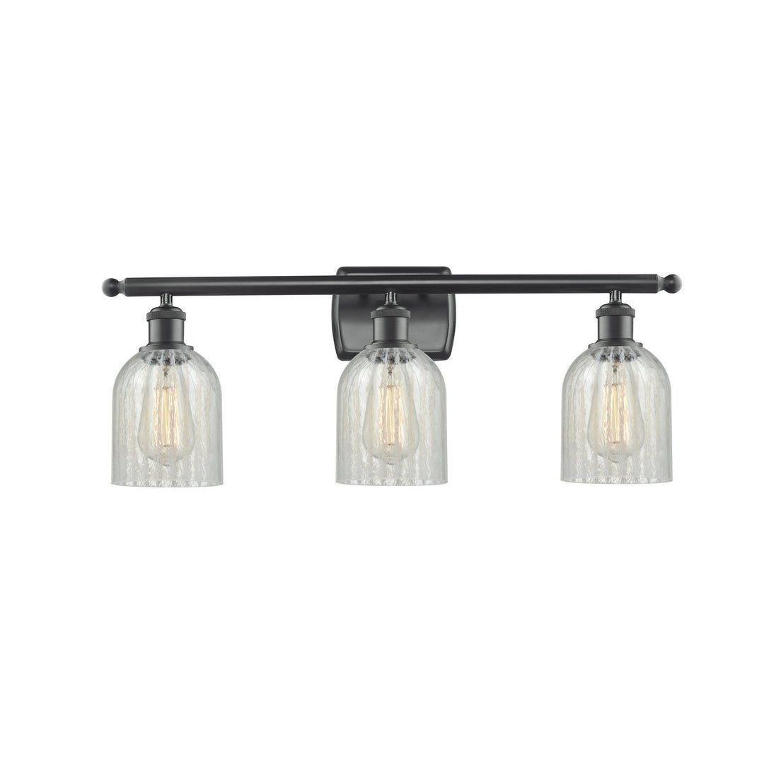Innovations Ballston 516-3W-BK-G2511-LED Bath Vanity Light 26 in. wide - Matte Black