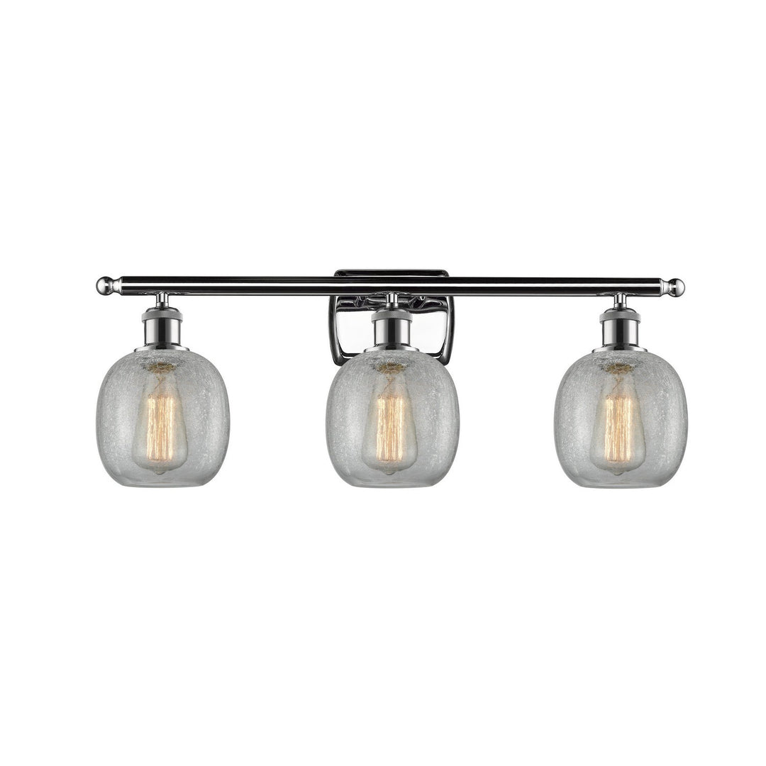 Innovations Ballston 516-3W-PC-G105-LED Bath Vanity Light 26 in. wide - Polished Chrome