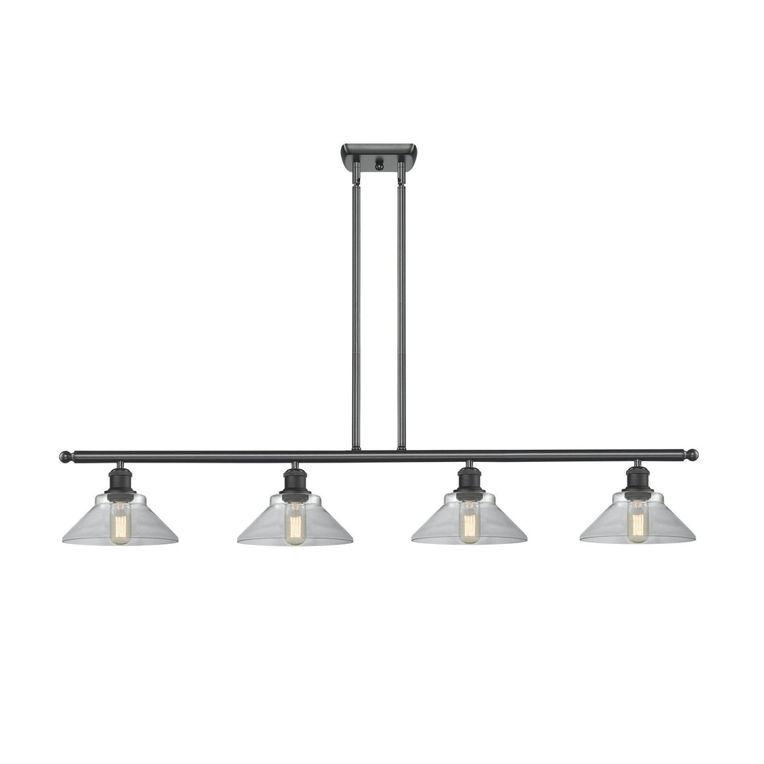 Innovations Ballston 516-4I-BK-G132 Pendant Light - Matte Black