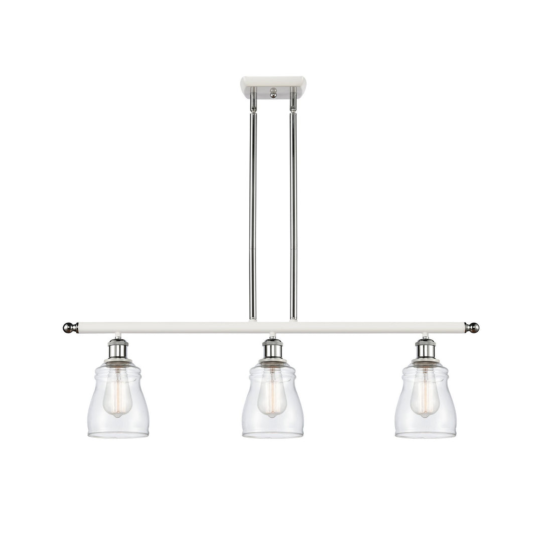 Innovations Ballston 516-3I-WPC-G392 Pendant Light - White and Polished Chrome